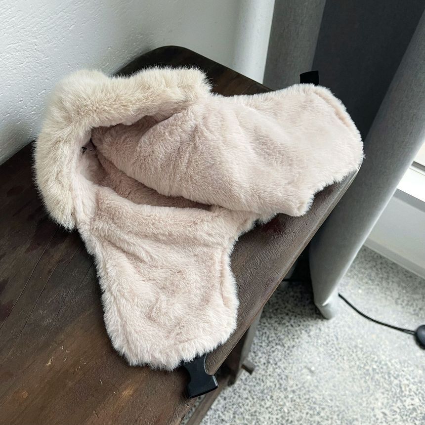 Fleece-Lined Trapper Hat