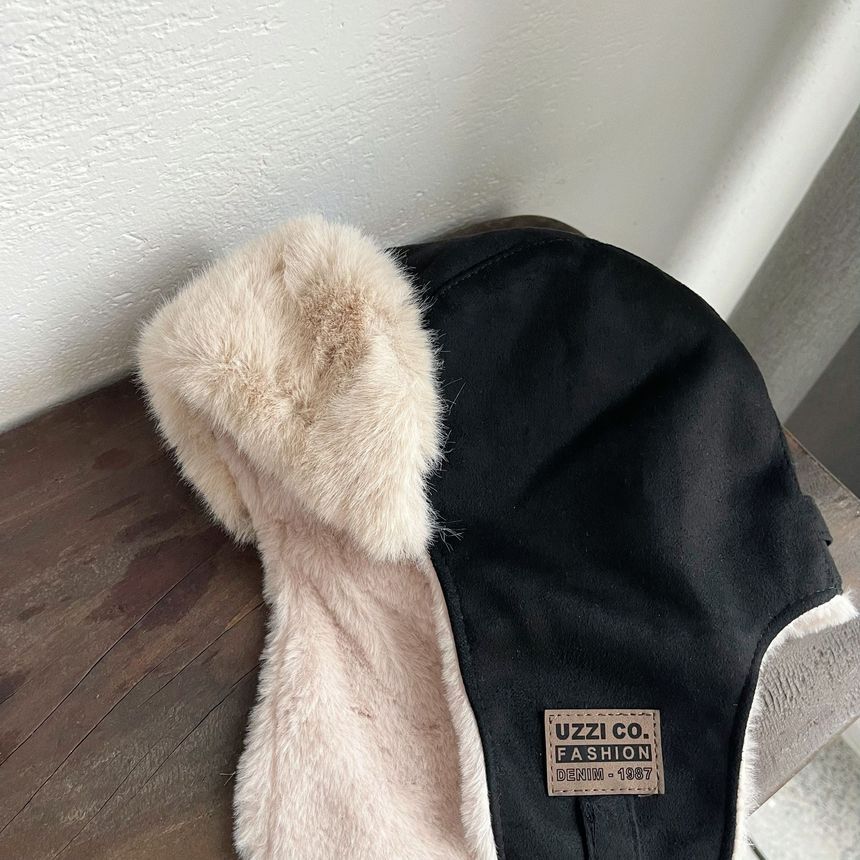Fleece-Lined Trapper Hat