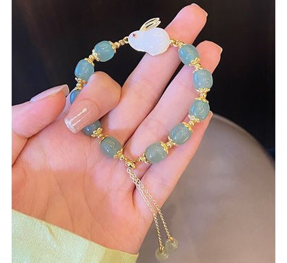 Rabbit Bead Bracelet