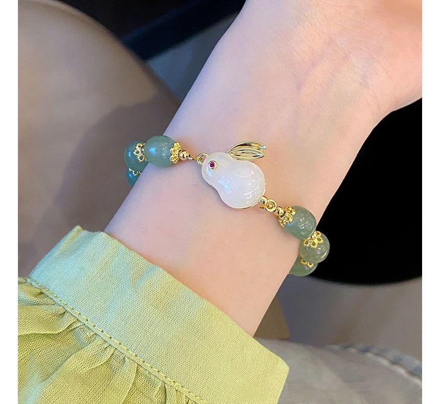 Rabbit Bead Bracelet