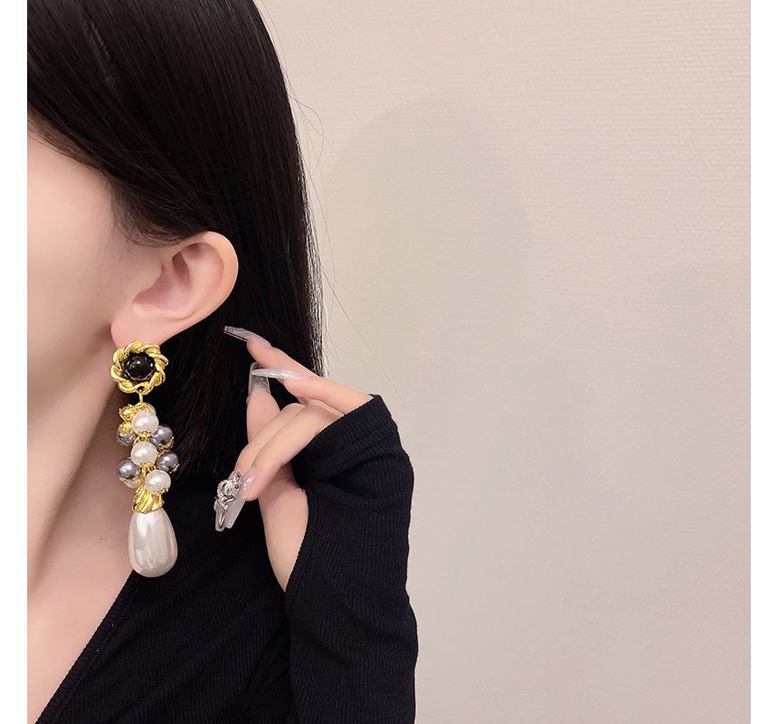 Earring Drop Faux Pearl