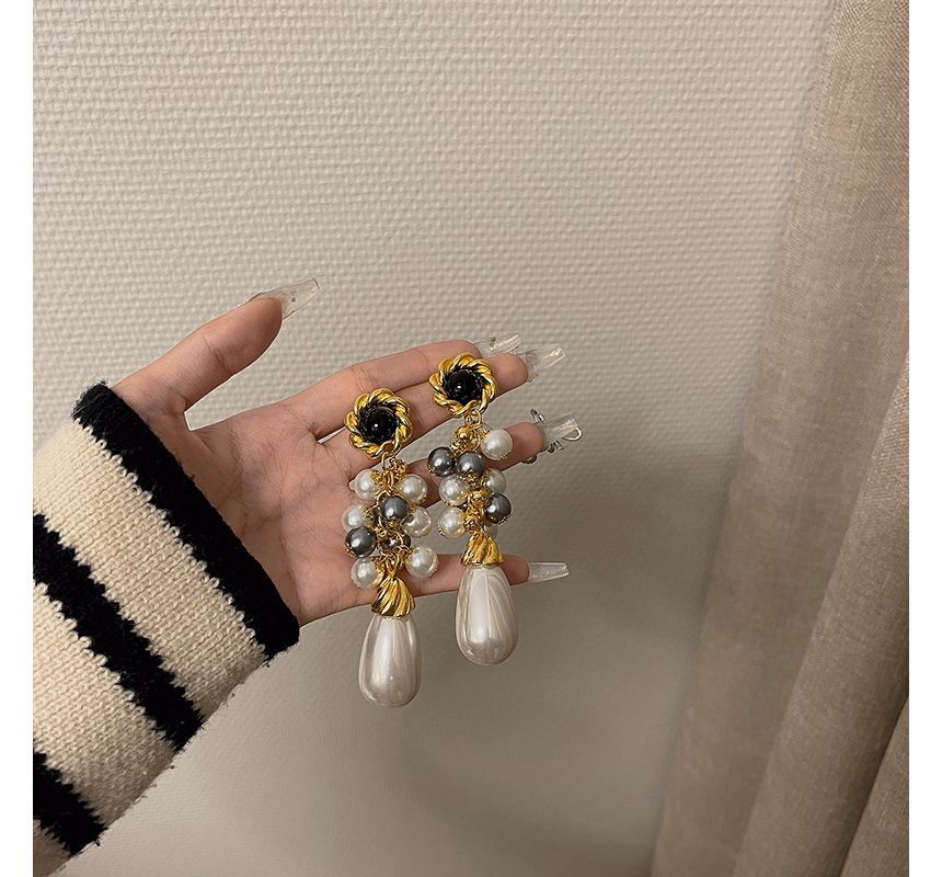 Earring Drop Faux Pearl