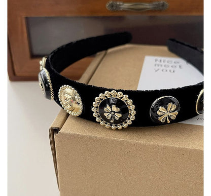 Headband Metallic Accent