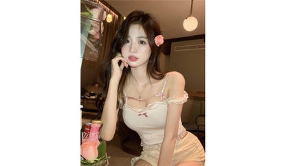 Chic Lace Embellished Camisole Top