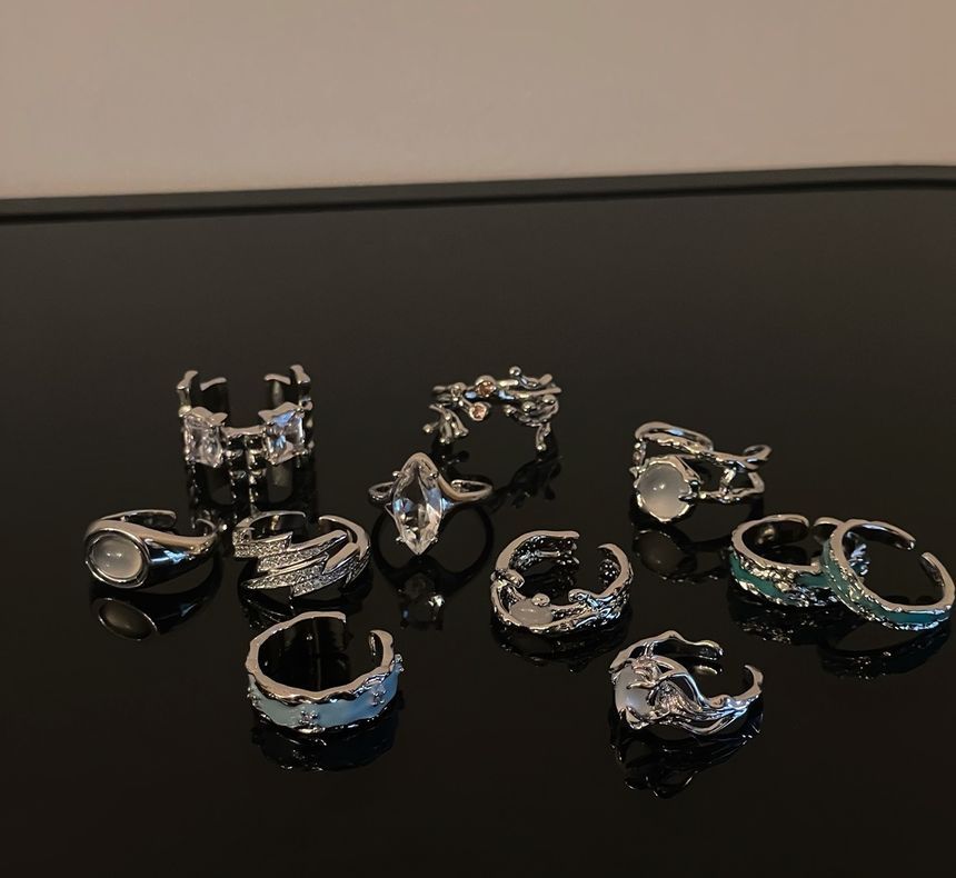 Alloy Open Ring / Set