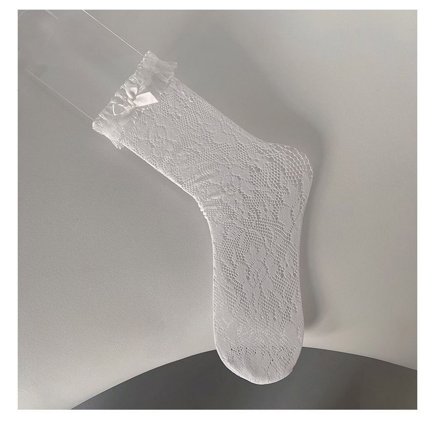 Lace Crew Socks