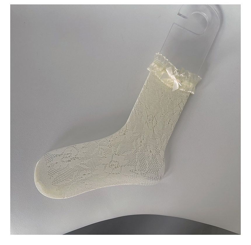 Lace Crew Socks