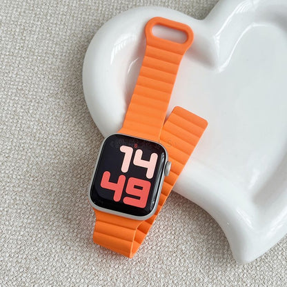 Magnetic Silicone Apple Watch Band