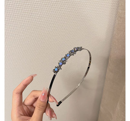 Faux Moonstone Thin Headband