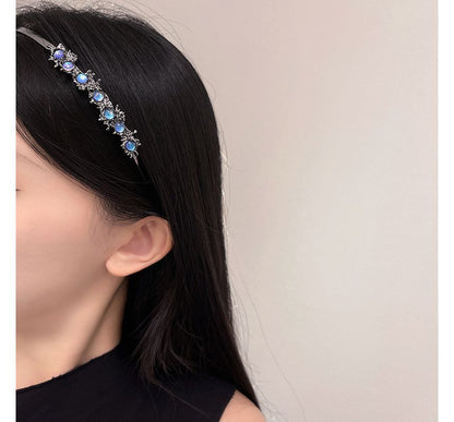 Faux Moonstone Thin Headband