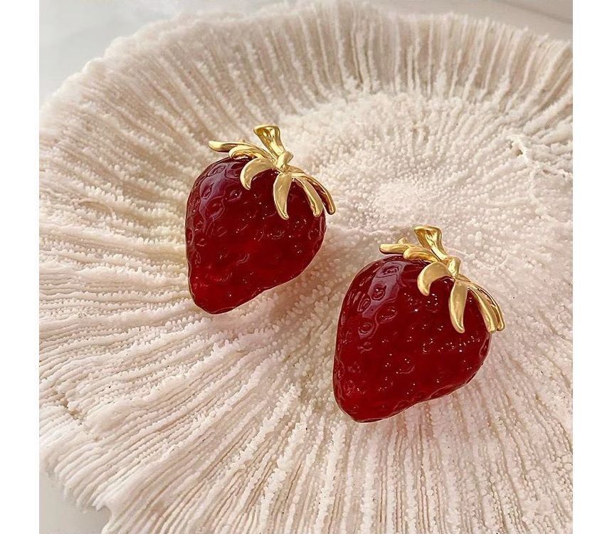 Strawberry Earring Stud