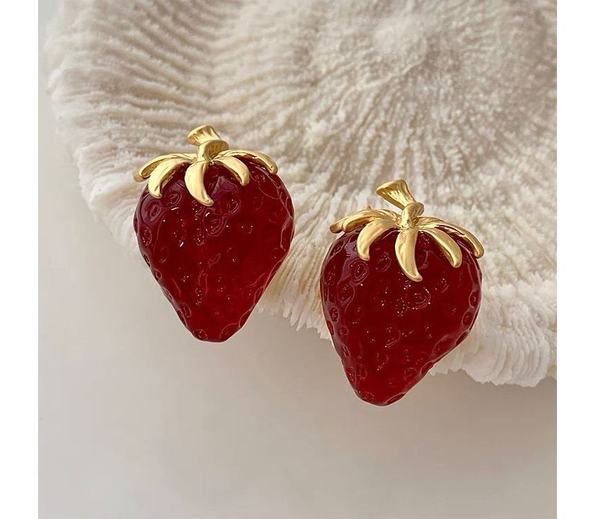 Strawberry Earring Stud