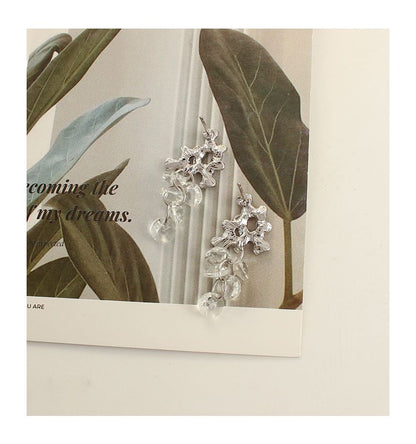 Grapes Faux Crystal Alloy Dangle Earring