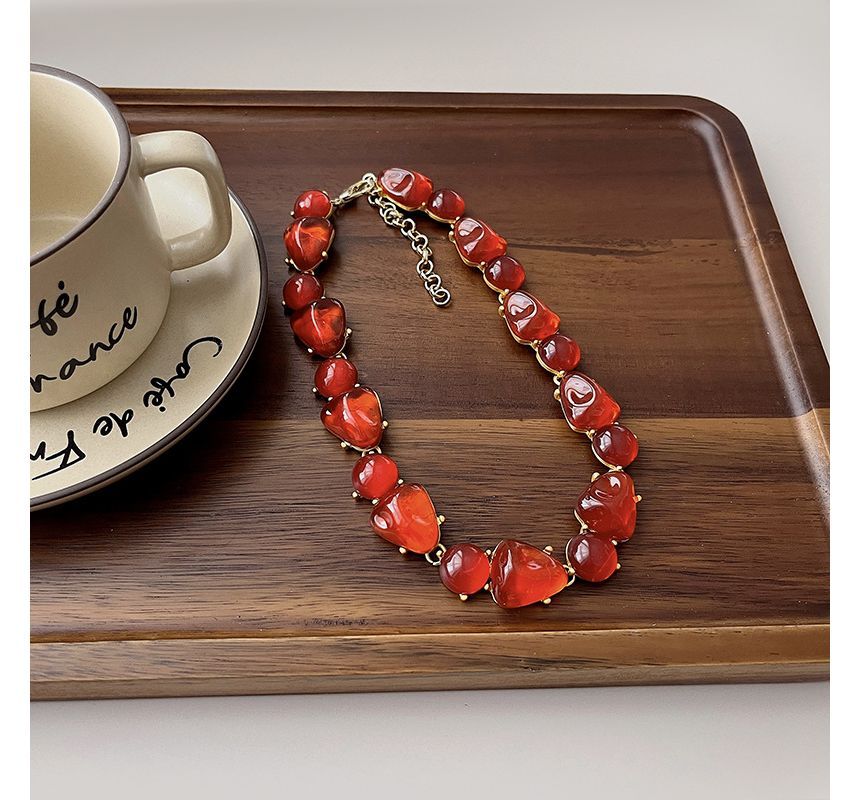 Crystal Faux Choker Alloy