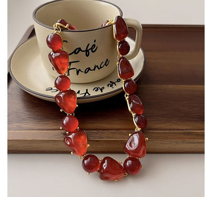 Crystal Faux Choker Alloy