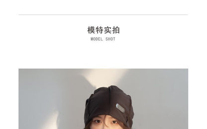 Metal Buckled Beanie