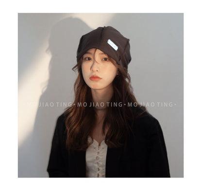 Metal Buckled Beanie