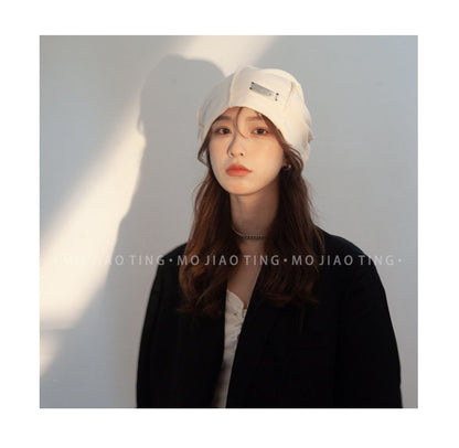 Metal Buckled Beanie