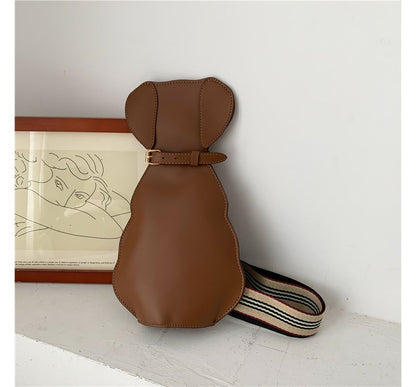 Animal Faux Leather Sling Bag