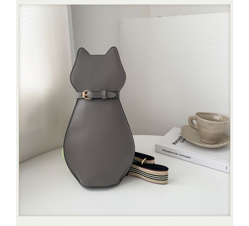 Animal Faux Leather Sling Bag