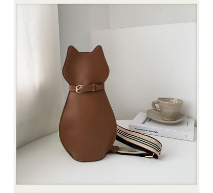 Animal Faux Leather Sling Bag