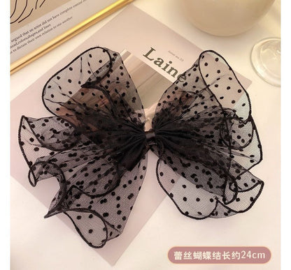 Mesh Bow Hair Clip (Various Designs)