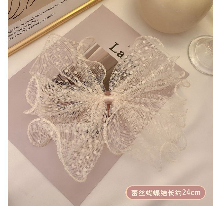 Mesh Bow Hair Clip (Various Designs)