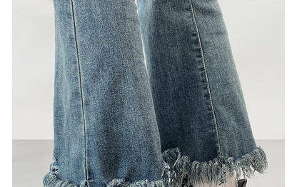 Patent Platform Lace-Up Shoes