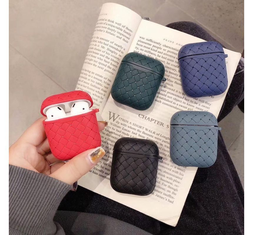 Faux Woven AirPods / Pro Earphone Case Skin