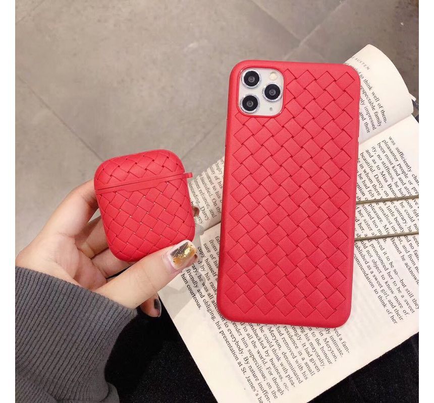 Faux Woven AirPods / Pro Earphone Case Skin