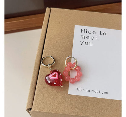 Print Glass Earring / Pendant Necklace