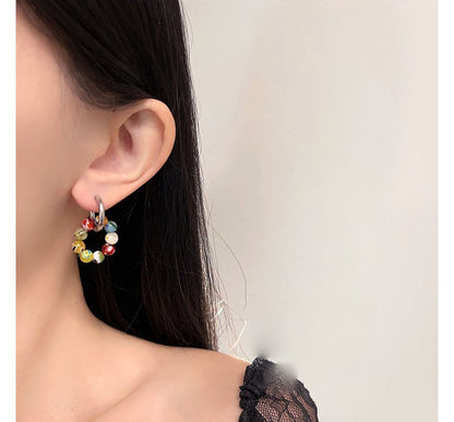 Print Glass Earring / Pendant Necklace