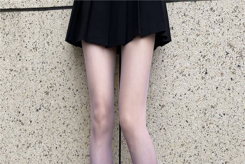 Ribbon Faux Pearl Stockings