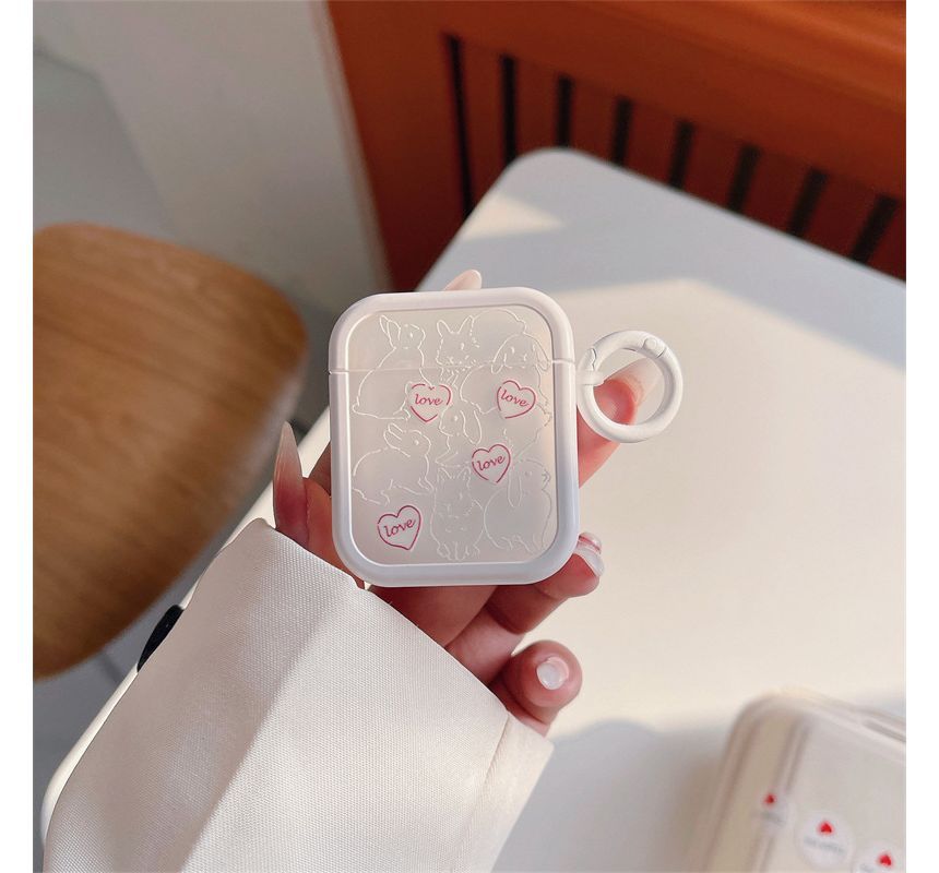 Heart Rabbit AirPods / Pro Earphone Case Skin