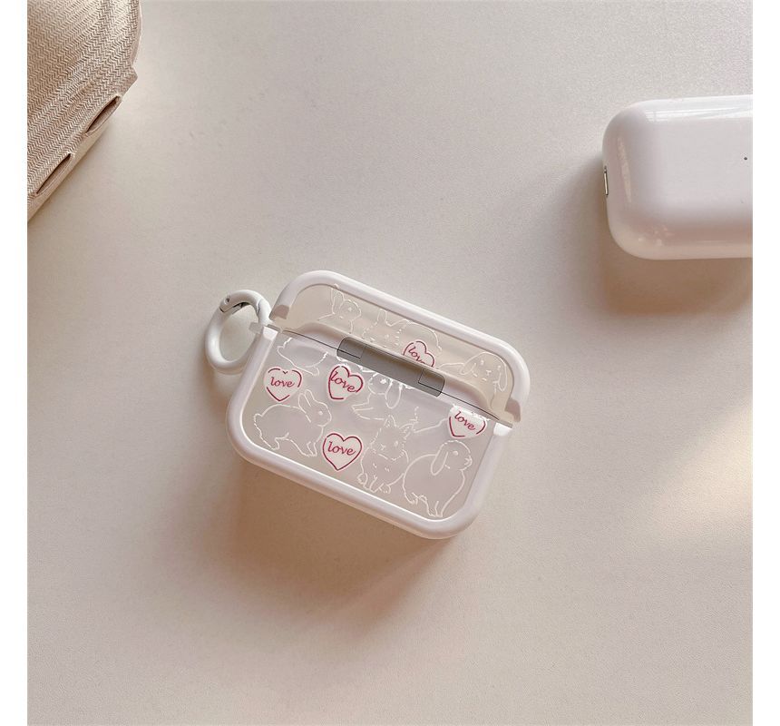 Heart Rabbit AirPods / Pro Earphone Case Skin