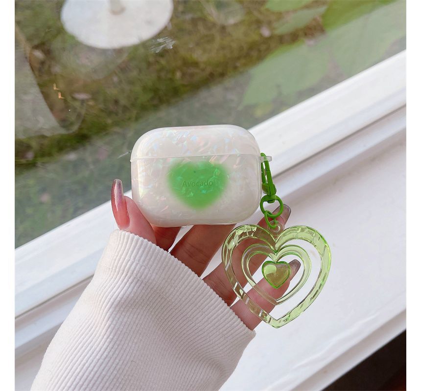 Heart Shell Textured AirPods / Pro Earphone Case Skin