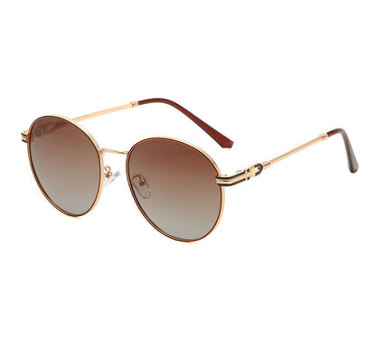 Sunglasses Frame Polarized Round Metal