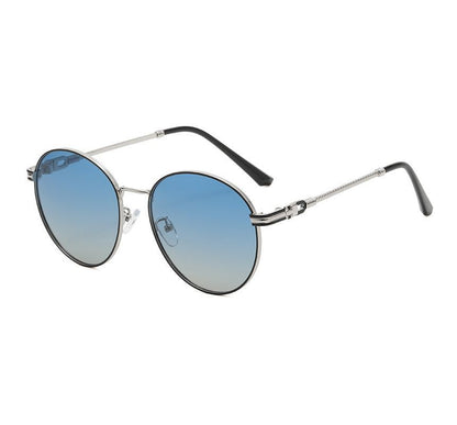 Sunglasses Frame Polarized Round Metal