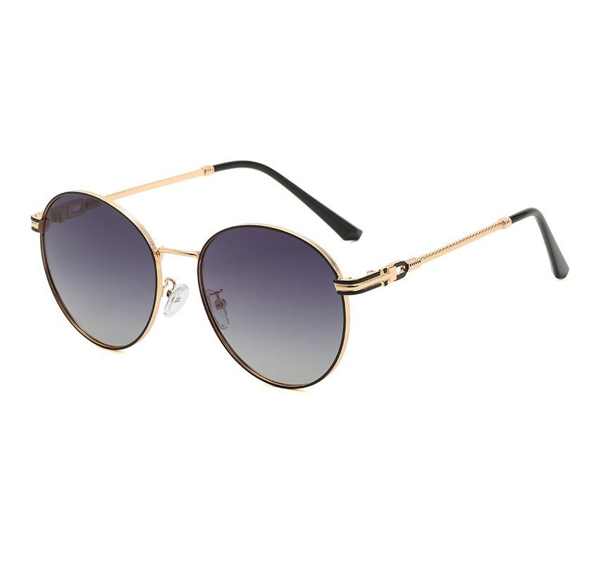 Sunglasses Frame Polarized Round Metal