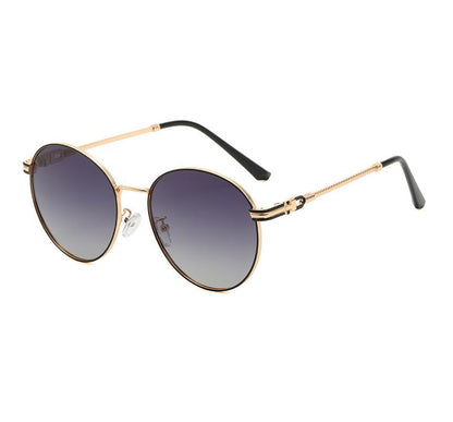 Sunglasses Frame Polarized Round Metal