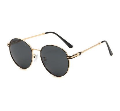 Sunglasses Frame Polarized Round Metal