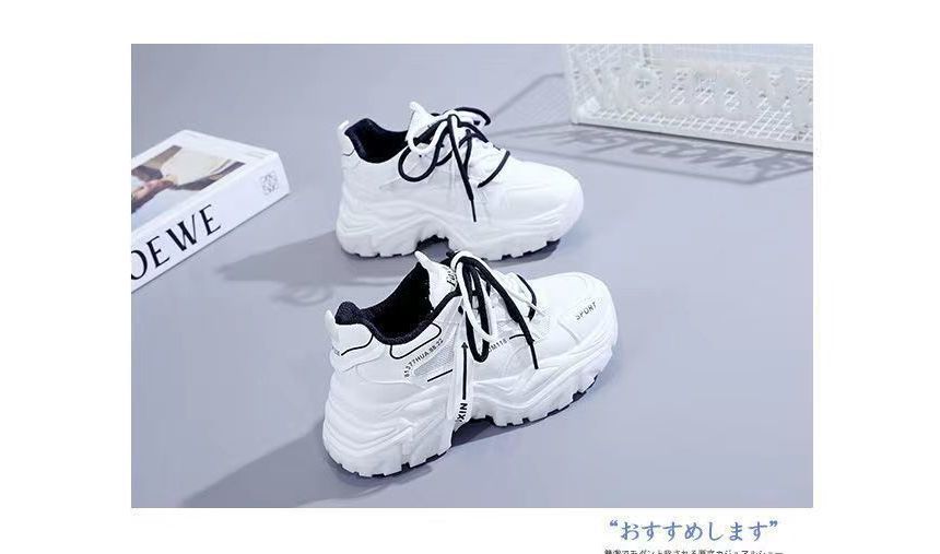 Platform Lace Up  Sneakers