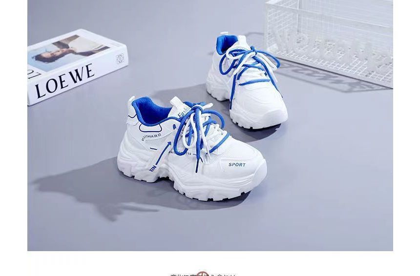 Platform Lace Up  Sneakers