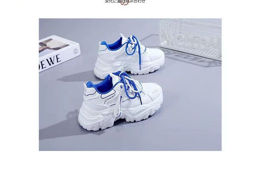 Platform Lace Up  Sneakers