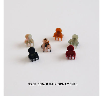 Lot de 2 : Pince à cheveux en acrylique