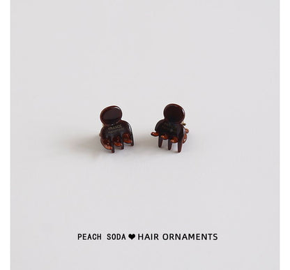 Lot de 2 : Pince à cheveux en acrylique