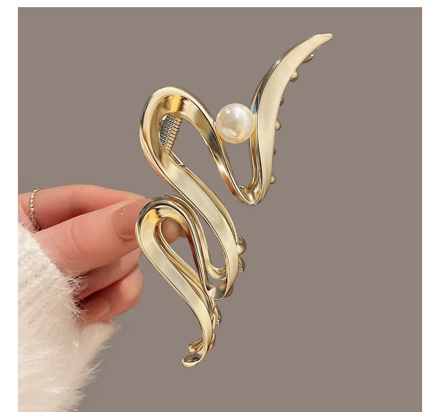 Faux Pearl Hair Claw