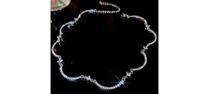 Choker Rhinestone Alloy