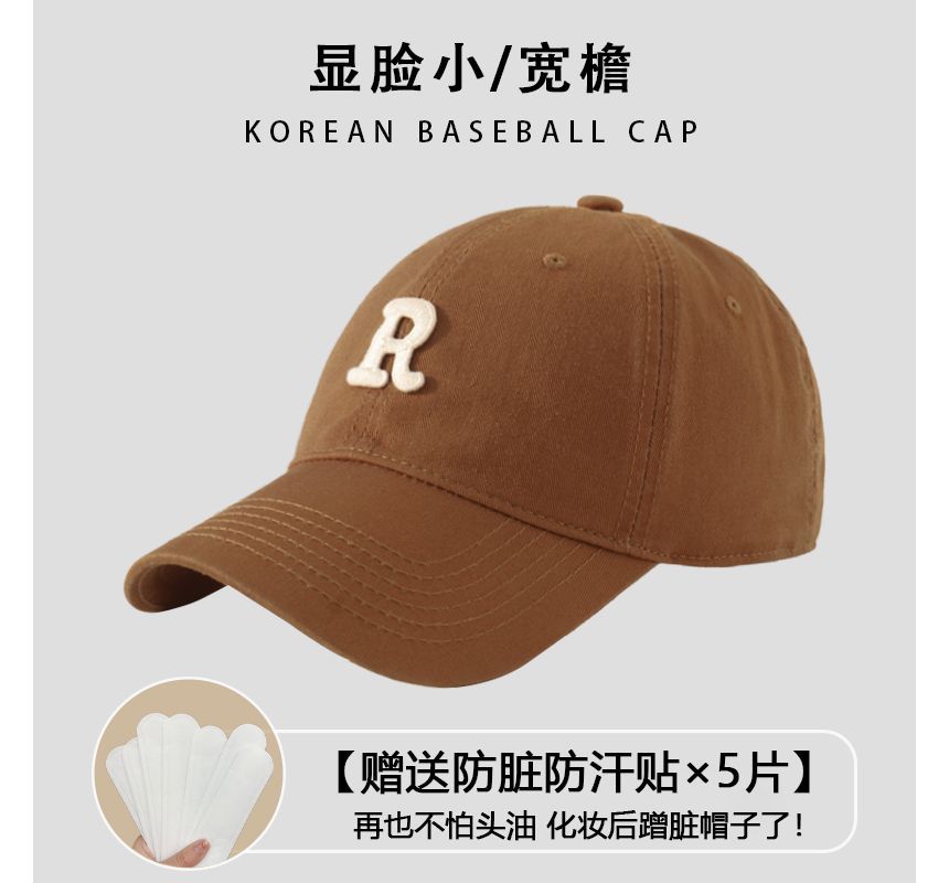 Letter Embroidered Baseball Cap