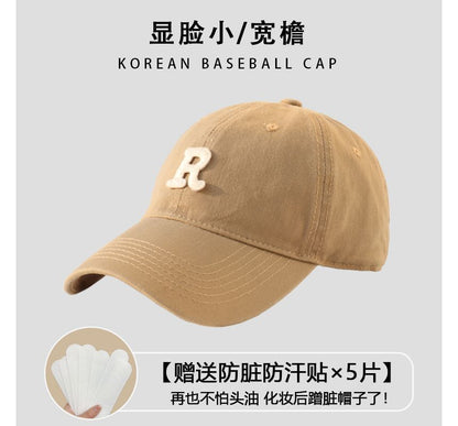 Letter Embroidered Baseball Cap